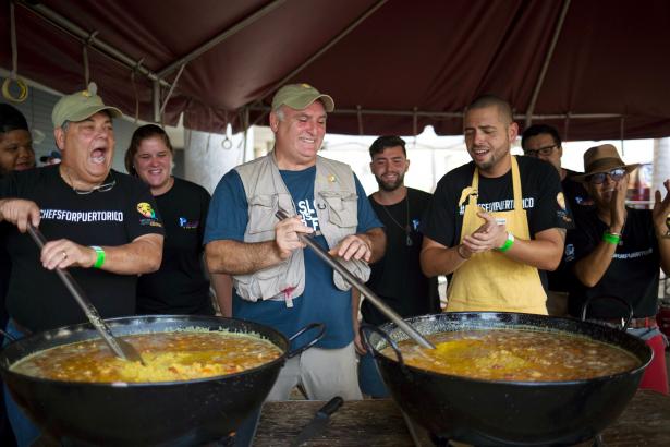 Chef Jose Andres and his team have fed millions in disaster zones