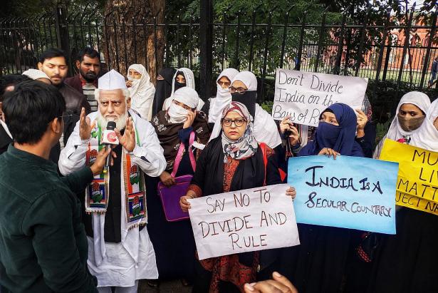 Indians protest against the Citizenship Amendment Act 